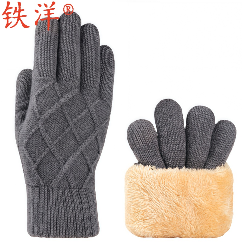 铁洋 可触屏冬季保暖手套 棉手套 TY-A65 双高清大图