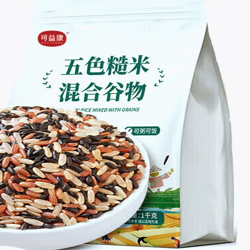 可益康 可益康 五色糙米1kg (单位:袋)