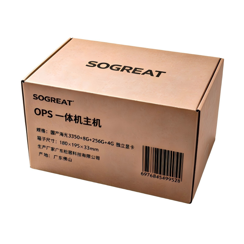 SOGREAT OPS一体机主机 国产海光3350+8G+256G+4G 独立显卡 台高清大图