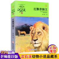 正版 动物小说大王沈石溪品藏书系红飘带狮王 儿童书8-10-12周岁儿童文学三四五六年级小学生课外阅读故事书正版书籍