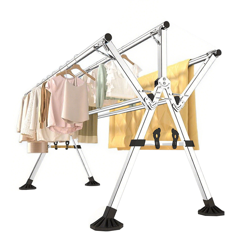 凡礼格不锈钢晾衣架五杆 160cm