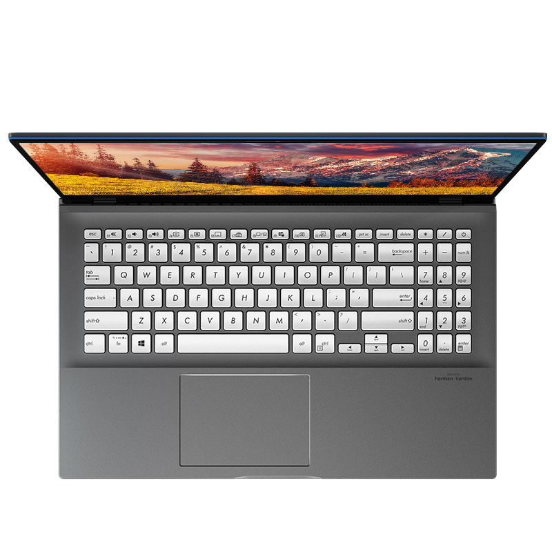 华硕(ASUS) Vivobook15s X 15.6英寸轻薄笔记本电脑(i7-10510U 8G 512G+32G傲腾SSD MX250独显 人脸识别)黑高清大图