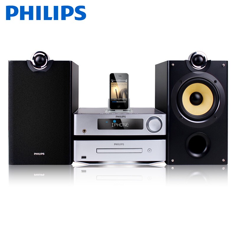 飞利浦(PHILIPS) DCD8000 苹果 DVD CD组合家用桌面电视音响