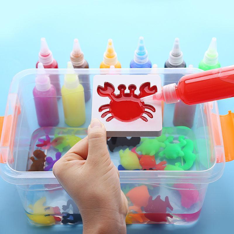 远博童学 Yuanbo 其他模型玩具魔幻水宝宝玩具海洋模具神奇水精灵手工diy制作材料套装儿童 价格图片品牌报价 苏宁易购诺思母婴专营店