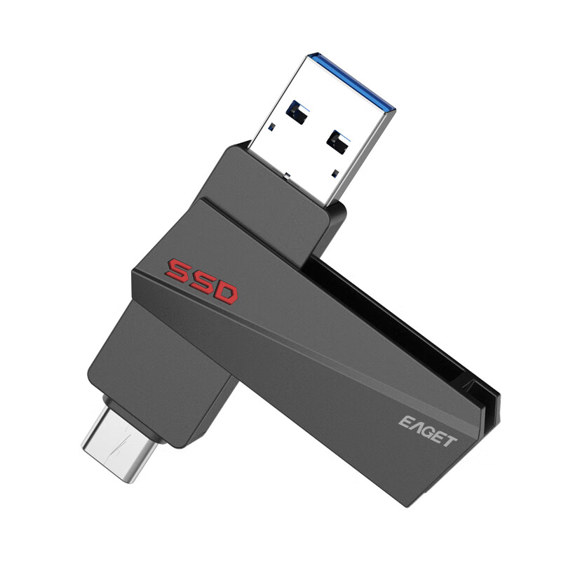 忆捷(EAGET) DU30-128G Type-c USB3.2 Gen2双接口 U盘 (计价单位:个) 锖色