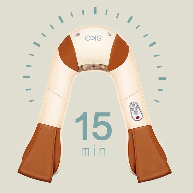 SKG颈椎按摩器仿人手按摩敲打披肩按摩仪缓解疲劳4095高清大图