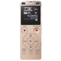 索尼(SONY) ICD-UX560立体声数码录音棒专业高清降噪正品课堂上课学生随身会议执法人员线性录音笔快充超长待机