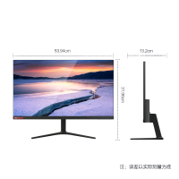 长虹(CHANGHONG) 23.6英寸 电脑显示器 1080P全高清 178°广视角 2mm窄边框 原装VA不闪屏 家用办公 液晶显示屏 可壁挂 24P600F