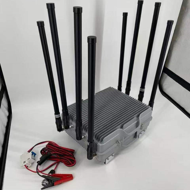 疆明航空大功率车载FPV8频段12-24V 无人机信号机 2.4G/5.8G 可定制频段高清大图