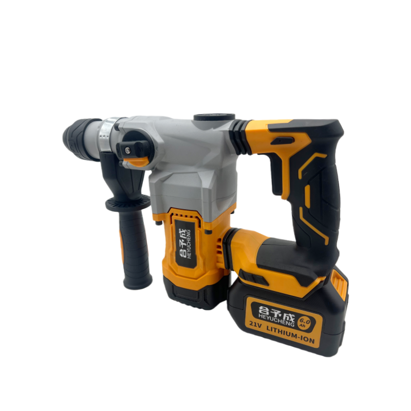 合予成充电式重型电锤DC2502锂电两用电锤21V DC2502锂电电锤21V-6.0A双电高清大图