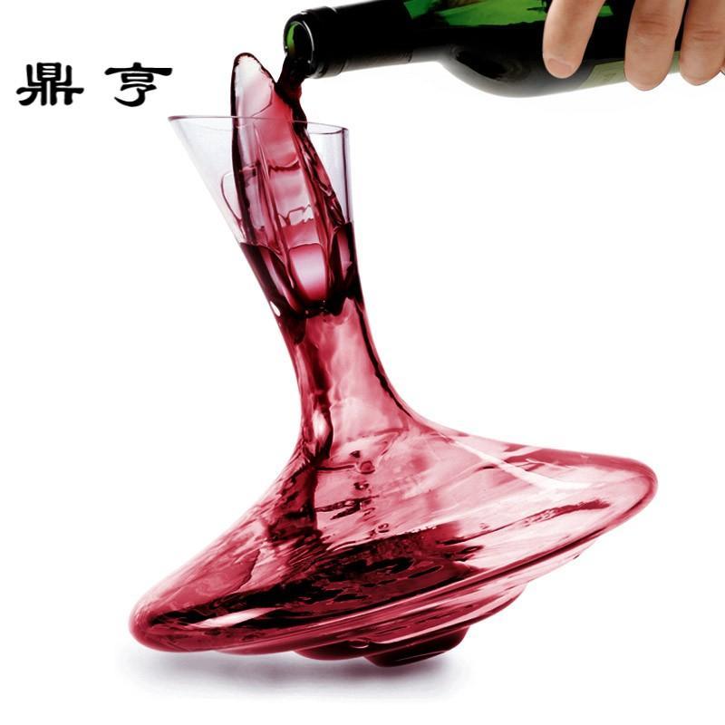 鼎亨法国标致/醒酒器 快速葡萄酒分酒器无铅玻璃倒酒器酒壶