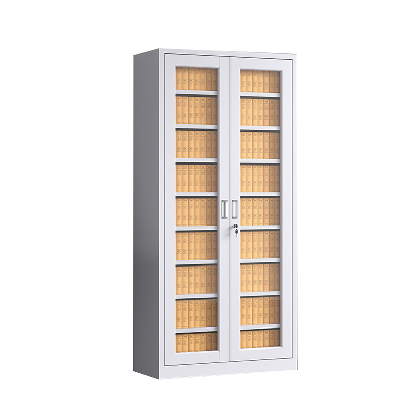 班龙办公柜通玻9层台高清大图