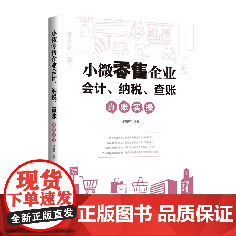 小微零售企业会计、纳税、查账真账实操高清大图