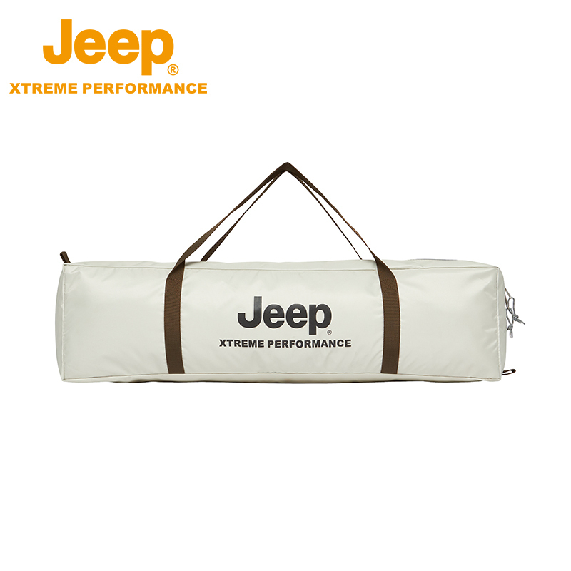 Jeep吉普6角天幕外防晒凉棚经典矩形天幕帐篷便携式野营炊布遮阳棚帐篷垫子露营装备