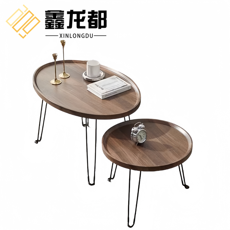 鑫龙都圆形茶几高清大图