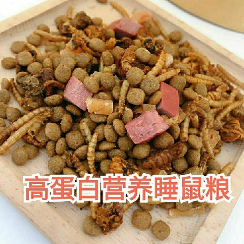 240g赠食勺磨牙棒零食 西班牙睡鼠主粮睡鼠粮饲料拇指鼠幼崽粮食哺乳睡鼠粮食磨牙高蛋白