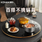 康佳(KONKA)圆形饭菜保温板热菜板家用暖菜板加热餐桌转盘多功能_100cm大功率电磁炉智能暖菜★电动旋转★送双锅
