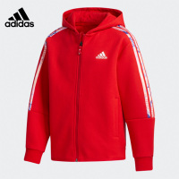 Adidas阿迪达斯 童装 2021春新年款舒适休闲儿童长袖外套GP0555