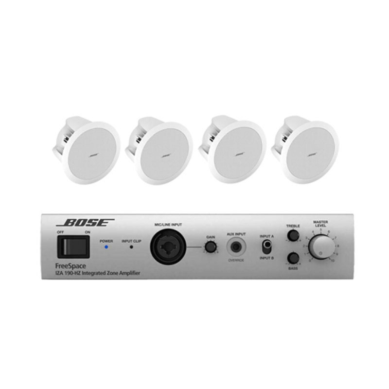 博士（bose） 音响 音箱FreeSpace DS 16F 吸顶背景音乐套装二 适用40-100㎡客厅专卖店类中型场所