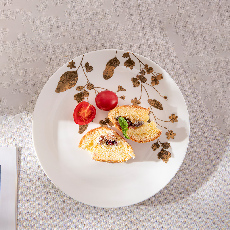 WEDGWOOD餐盘20cm灿金花园系列40033716高清大图