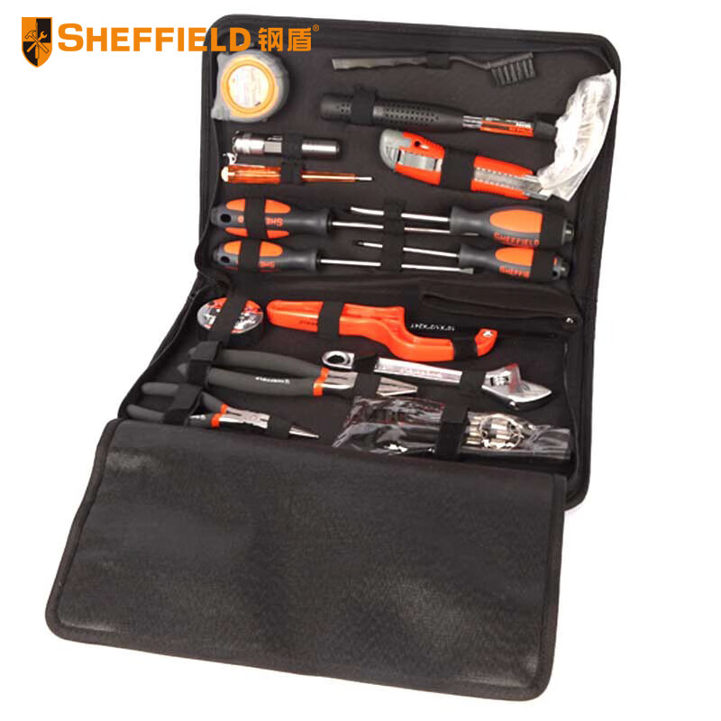 钢盾(SHEFFIELD) S022003 25件套通用工具套装【家用】