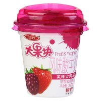 三元大果块草莓+桑甚