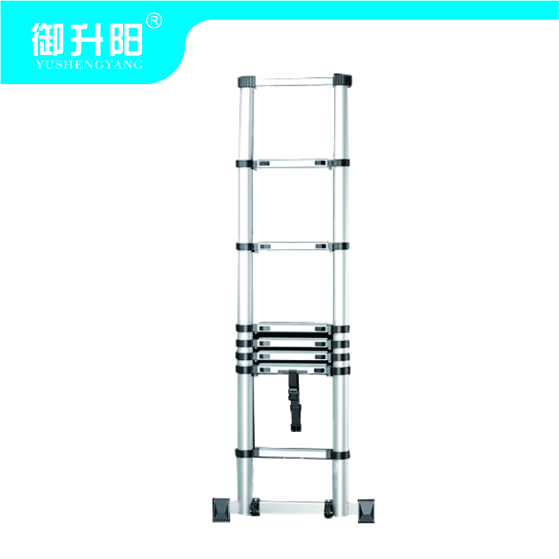 御升阳 铝合金竹节人字梯 ZR26 2.6米/个高清大图