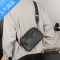 封后欧美时尚休闲单肩包新款男士商务皮质挎差包格子PU斜挎男包潮单肩包男