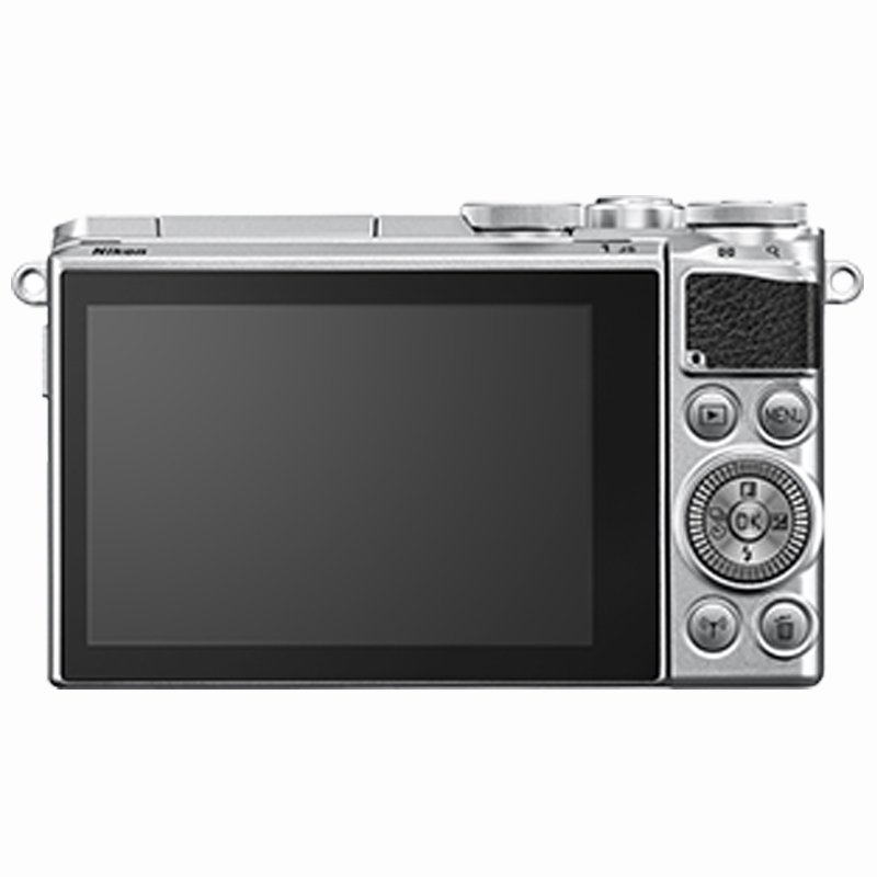 尼康(Nikon) 1 J5 (10-30)白色 镜头套装 内置WIFI 快速对焦 4K视频 可换头镜数码相机