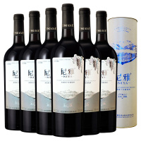 国产红酒尼雅 星光优酿赤霞珠干红葡萄酒750ml*6