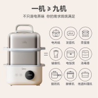 美的锁嫩舱电蒸锅家用蒸煮一体锅多功能隔水炖盅全自动预约蒸炖锅