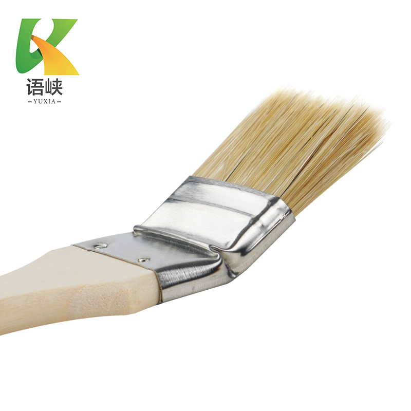 语峡 长柄弯头毛刷 1寸25mm 把高清大图