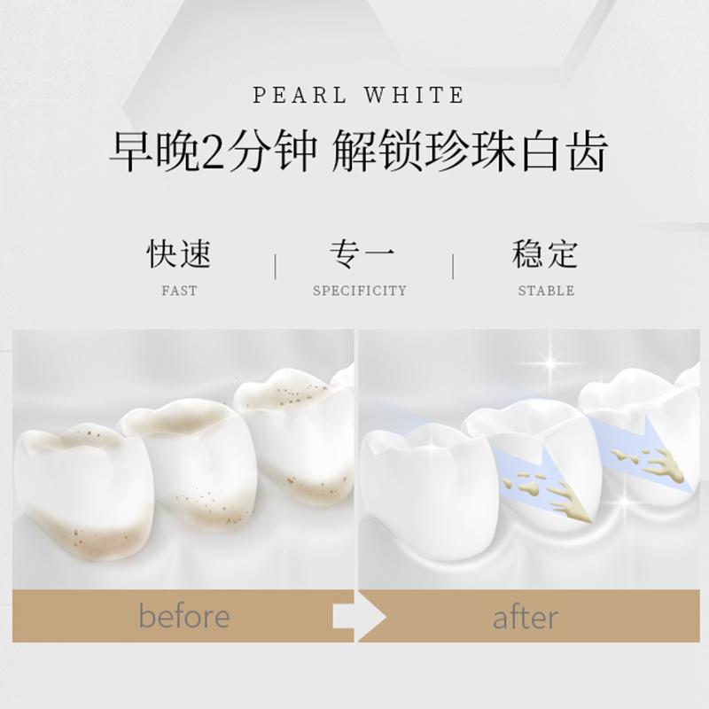 舒客精研亮白酵素牙膏(鲜萃青柠)120g*3支优享组合ZHS-QN30高清大图