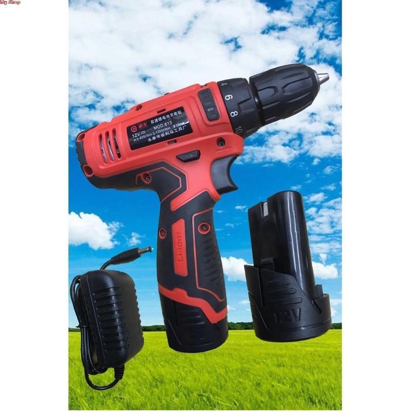 螺丝批12v充电钻承丰单速612充电手电钻613双速锂电池充电钻>800_800