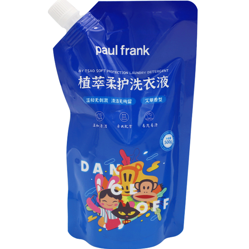 大嘴猴(Paul Frank)植萃柔护洗衣液 500g