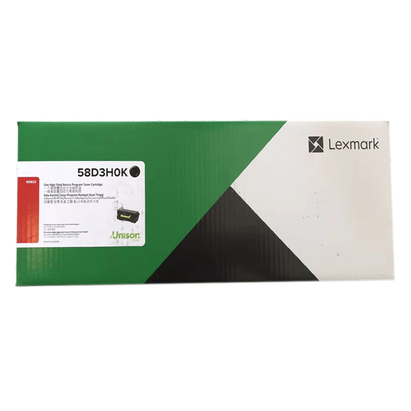 原装利盟(LEXMARK)MS823 墨粉58D3HOK 适用于MX722/725/821/822/823/826