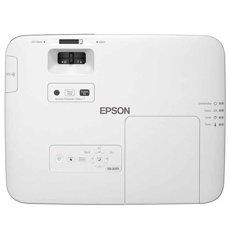 爱普生(EPSON)CB-2155W高端工程投影机 教学投影 家用高清投影仪(5000流明 1280×800宽屏分辨率)高清大图