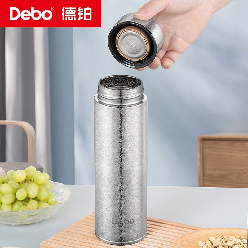 德铂 格伦尼(钛保温杯) DEP-890 450ml高清大图
