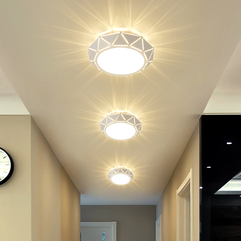 简约走廊灯过道灯创意射线灯玄关灯进户门灯入户灯现代筒灯嵌入式