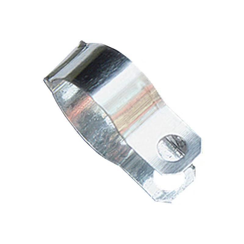 m4螺丝100套接地卡镀锌线管卡子管夹管箍水管卡kbg管铁管卡跨接专用管