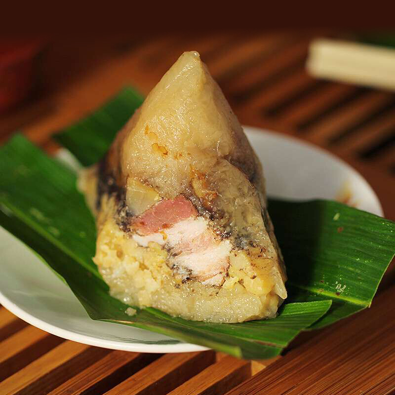 皇中皇 [8粽 共1532克]肇庆裹蒸粽早餐粽子(XO酱瑶柱鲍鱼+冬菇木耳+迷你裹蒸+五香咸肉)4味