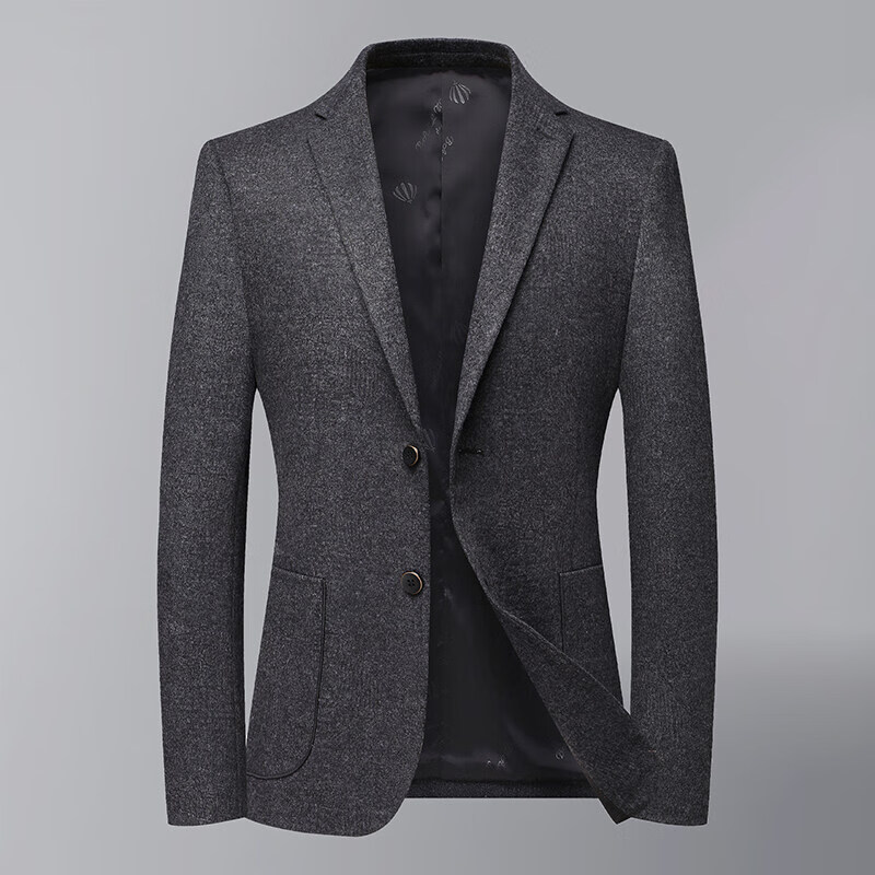 罗蒙休闲西装外套男士上衣单件冬季西服商务中年单西