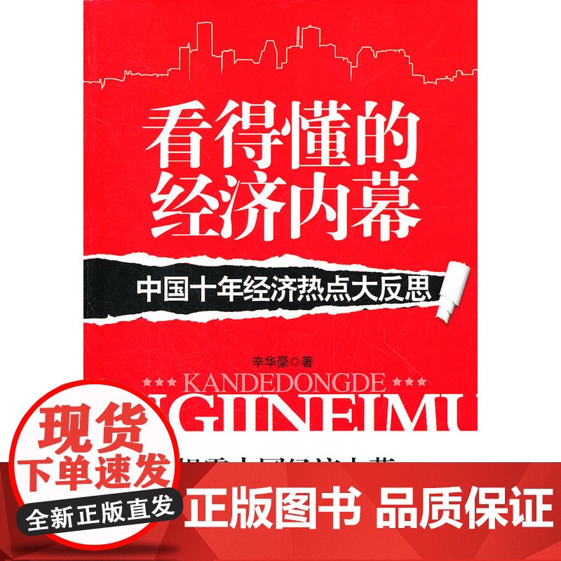 看得懂的经济内幕:中国十年经济热点大反思 辛华豪 中国社会出版社 正版书籍高清大图
