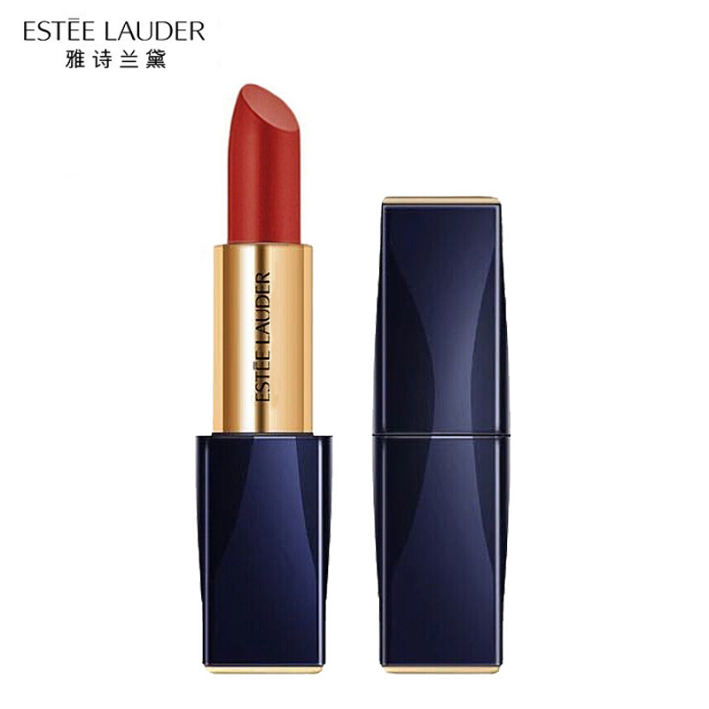 雅诗兰黛esteelauder倾慕唇膏丝绒哑光口红35g333干枫叶色视频