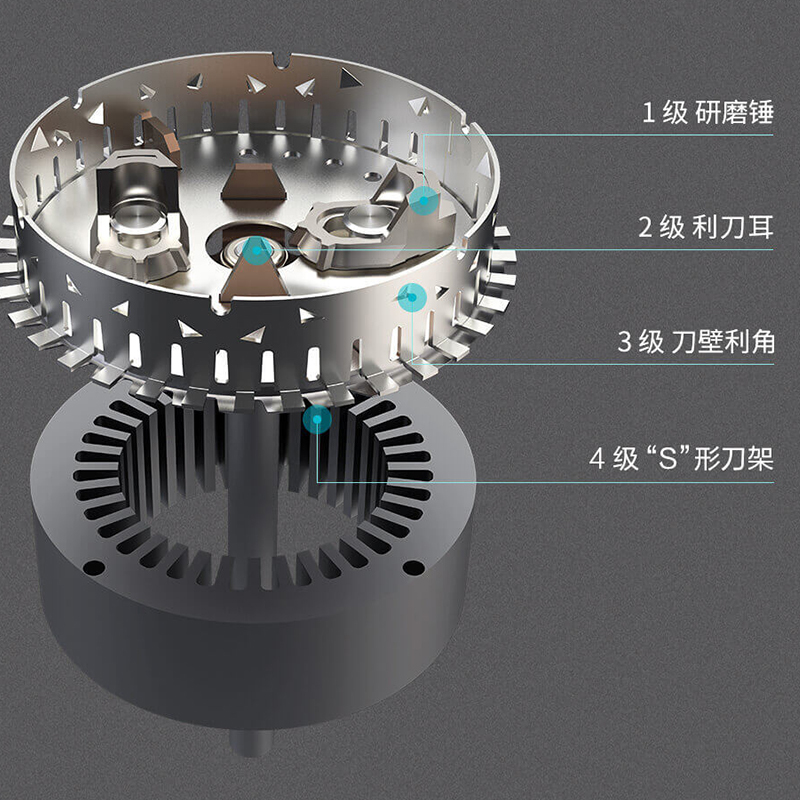 小米米家云米(VIOMI)全自动食物垃圾处理器处理机 家用厨房厨余粉碎机 大容量 无线开关操控 黑色