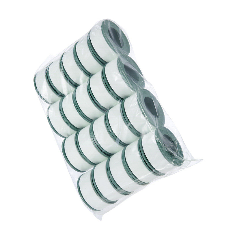 达世界 MIBAO耐油生料带膜 白色 0.1*26mm*8m (20盘)