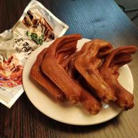 【中华特色】永定馆 客家土楼肉类零食龙岩下洋泡鸭爪360g约12个 福建特产永定泡鸭掌 华东