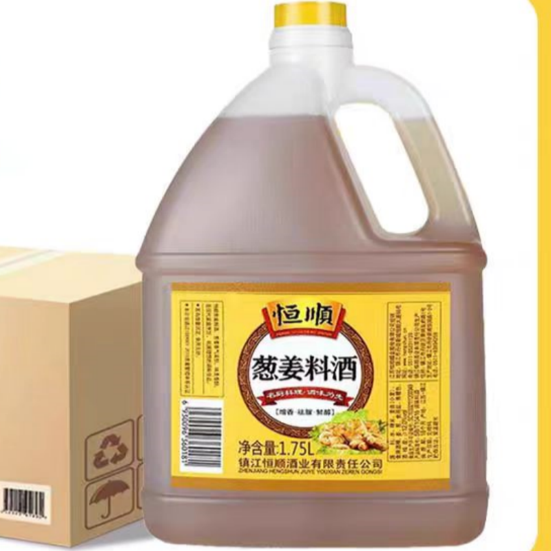 恒顺葱姜料酒1.75L*2瓶高清大图