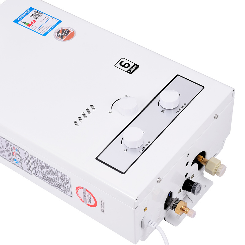 奇田(Qitian) JSQ12-6 B1 铜水箱带稳压 6升强排式燃气热水器 洗澡热水器 天然气