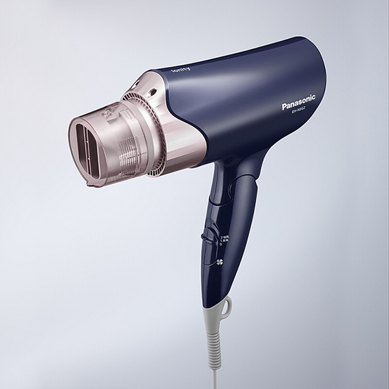 松下电吹风机矿物负离子多效呵护50恒温护发ehne62藏蓝色